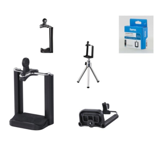 Набор блогера Hama Holder Mobile Phone 8.2 cm, 1/4, black (00004637) Набор блогера Hama Holder Mobile Phone 8.2 cm, 1/4, black (00004637)