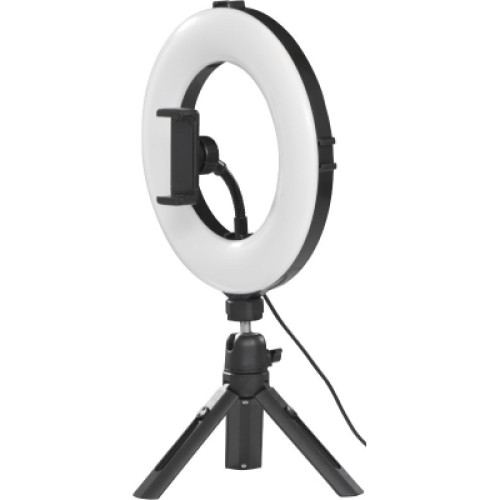 Набор блогера Hama Smartphone Tripod Smart-80 V2, 9.5cм, Bluetooth, LED ring (00004657)