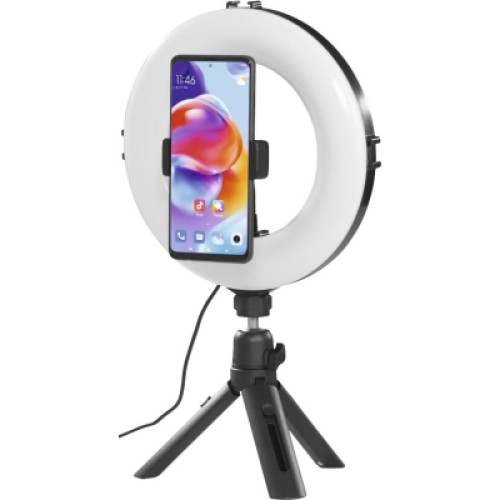 Набор блогера Hama Smartphone Tripod Smart-80 V2, 9.5cм, Bluetooth, LED ring (00004657)