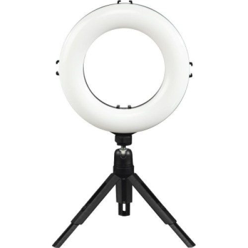 Набор блогера Hama Smartphone Tripod Smart-80 V2, 9.5cм, Bluetooth, LED ring (00004657)