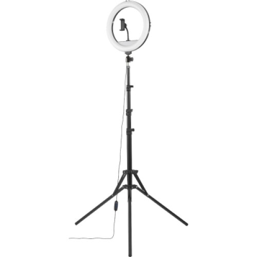 Набор блогера Hama Smartphone Tripod Steady-120 V2, 185см, Bluetooth, LED ring (00004659)