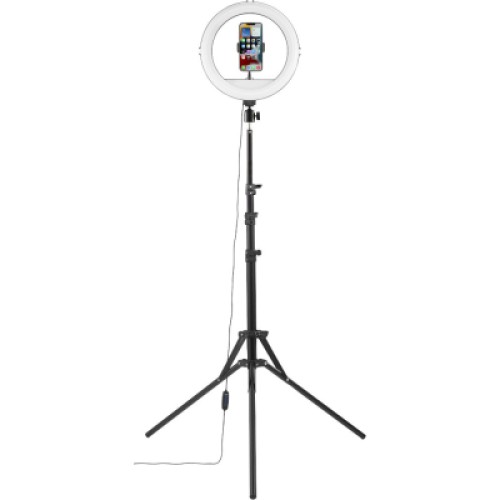 Набор блогера Hama Smartphone Tripod Steady-120 V2, 185см, Bluetooth, LED ring (00004659)