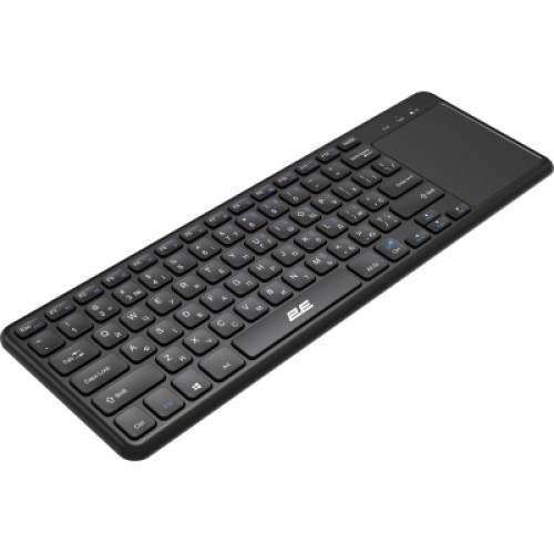 Клавиатура 2E KT100 Touch Wireless UA Black (2E-KT100WB_UA)