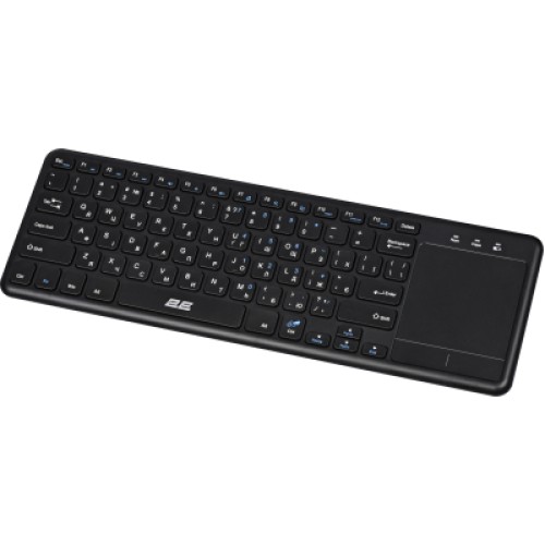 Клавиатура 2E KT100 Touch Wireless UA Black (2E-KT100WB_UA)