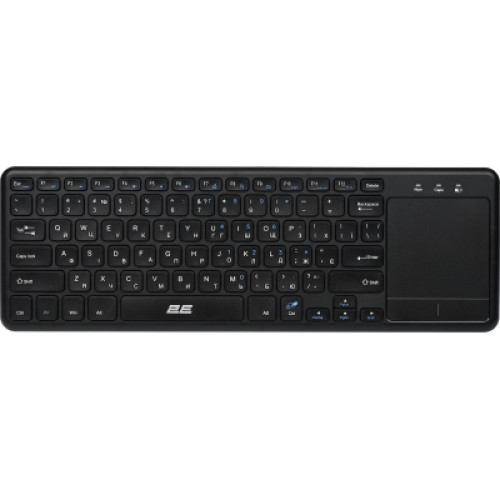 Клавиатура 2E KT100 Touch Wireless UA Black (2E-KT100WB_UA)