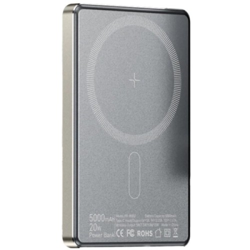 Батарея универсальная Essager 5000mAh Cross-border magnetic 20W PD QC/3.0 (EDY5K-YJ0A-Z)