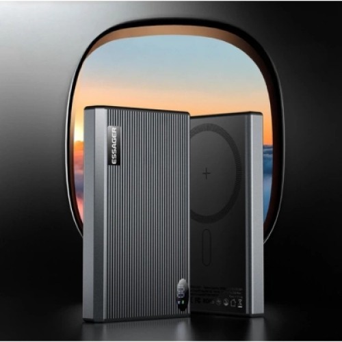 Батарея универсальная Essager 10000mAh Shining magnetic 20W PD QC/3.0 (EDY1W-SY0G-Z)