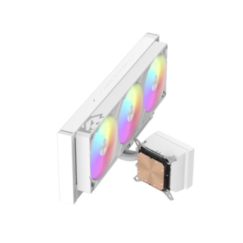 Система жидкостного охлаждения Gamemax GLACIER 360 LCD WH