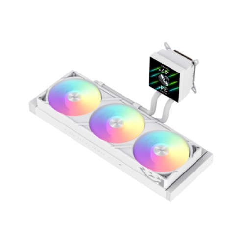 Система жидкостного охлаждения Gamemax GLACIER 360 LCD WH