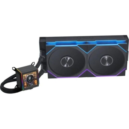 Система жидкостного охлаждения Lian Li Galahad GA II LCD TL 280, Black (G89.GA2ALCD28TLB.00)