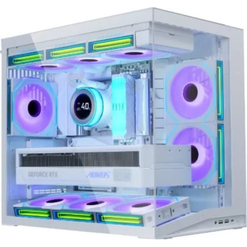 Корпус для ПК Lian Li O11 Dynamic Mini V2, White (G99.O11DMIV2W.00)