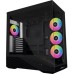 Корпус для ПК Lian Li V100R case with pre-installed four 120mm RGB PWM fan, Black (G99.V100RX.01)