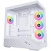 Корпус для ПК Lian Li V100R case with pre-installed four 120mm RGB PWM fan, White (G99.V100RW.01)