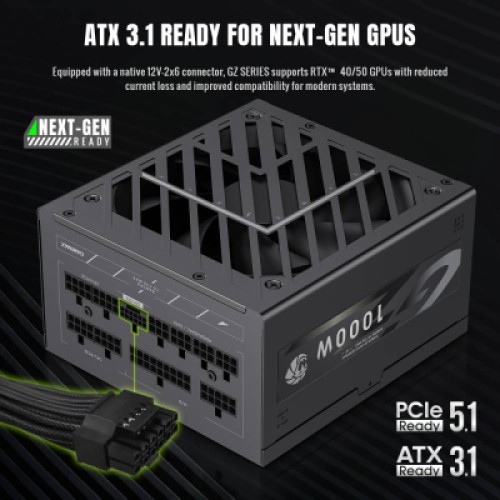 Блок питания Gamemax 1000W (GZ 1000G BK)