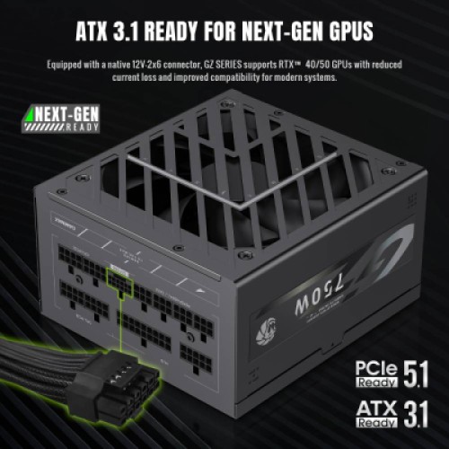 Блок питания Gamemax 750W (GZ 750G BK)