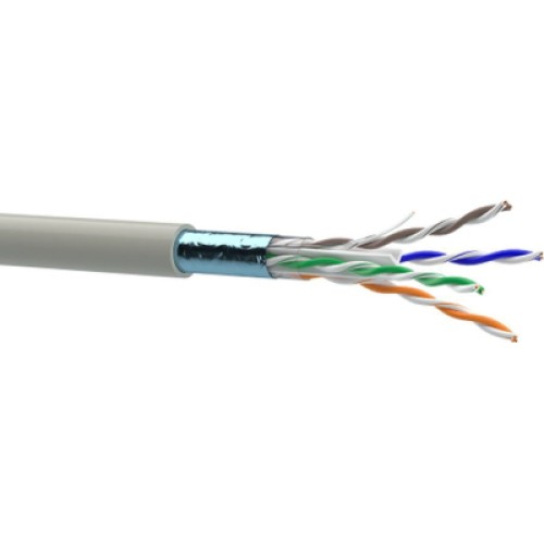 Кабель сетевой OK-Net FTP 305м cat.6 (F/UTP-cat.6-SL) (КПВЭ-ВП (250) 4*2*0,51)