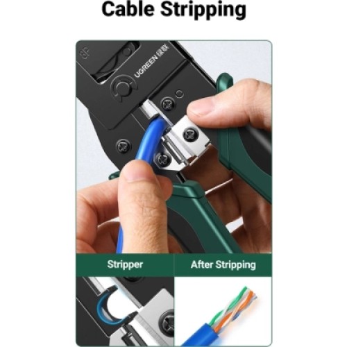 Инструмент Ugreen Обжимные клещи NW136 Multifunctional Clamp Green (70683)