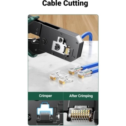 Инструмент Ugreen Обжимные клещи NW136 Multifunctional Clamp Green (70683)