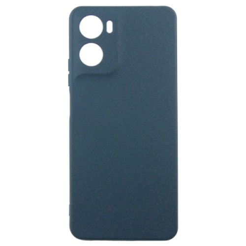 Чехол для мобильного телефона Dengos Motorola G06 Carbon+glass Blue (DG-KM-174)
