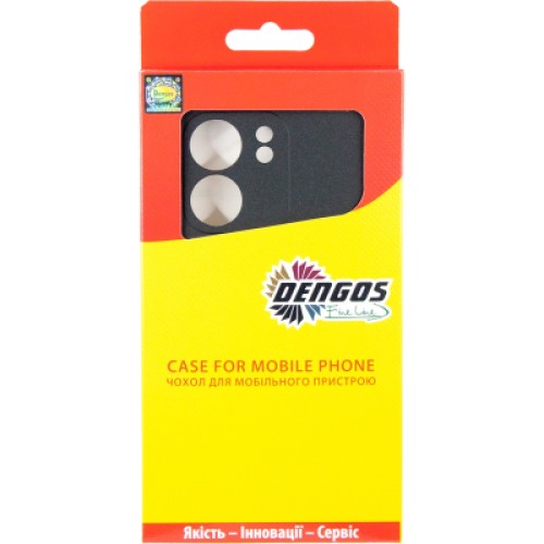 Чехол для мобильного телефона Dengos Oppo A5x Carbon+glass Black (DG-KM-175)