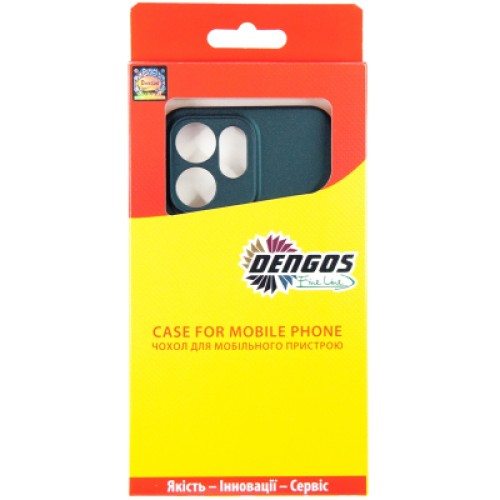 Чехол для мобильного телефона Dengos Oppo Reno14 F/FS 5G Soft+glass Green (DG-KM-182)