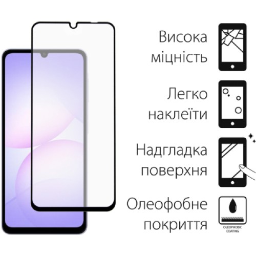 Чехол для мобильного телефона Dengos Samsung Galaxy A07 TPU+glass Transparent (DG-KM-170)