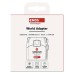 Переходник Travel Adapter EU to US,AS,AUS,NZ,CN,AF,ME,GB,CH,IT,HK,INr EMOS (P0056N)