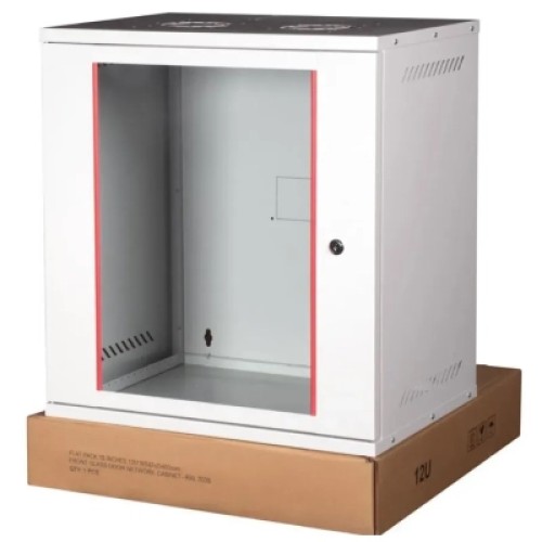 Шкаф настенный Hypernet 12U 19" 542x400 разборная Security Box (SB-40-12U-FLAT)