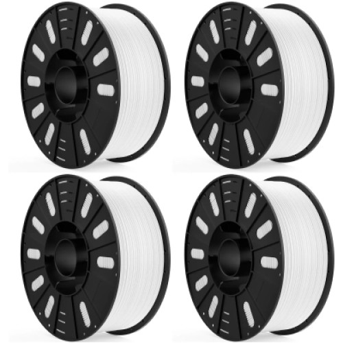 Пластик для 3D-принтера ELEGOO PLA 4x3кг, 1.75мм, white (50.203.0627)