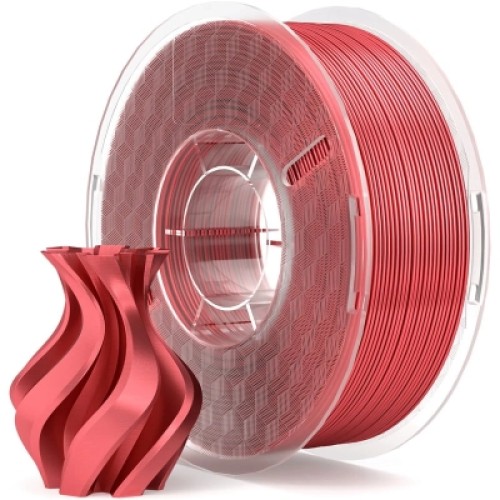 Пластик для 3D-принтера ELEGOO PLA Silk 1кг, 1.75мм, red (50.203.0338)