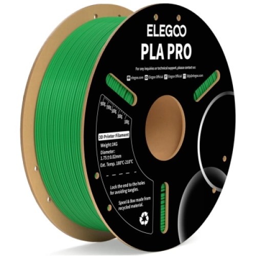 Пластик для 3D-принтера ELEGOO PLA PRO 1кг, 1.75мм, green (50.203.0193)