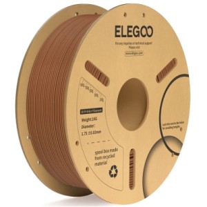 Пластик для 3D-принтера ELEGOO PLA Plus 1кг, 1.75мм, brown (50.203.0310)
