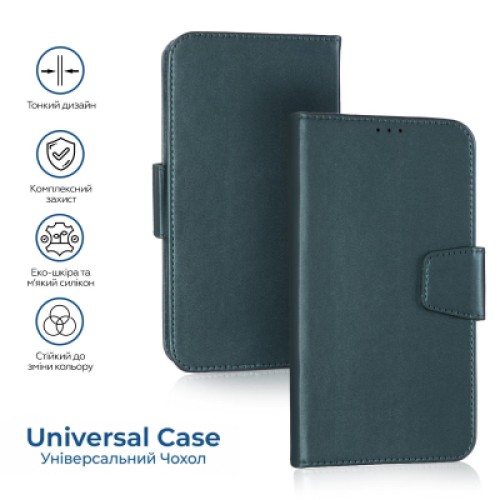 Чехол для мобильного телефона XoKo Book Universal Smartphone 6.0-6.2" Green (XK-UNCS-GR62)