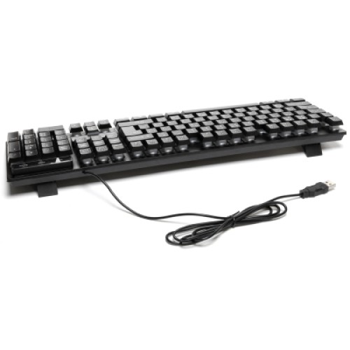 Клавиатура Hölmer K-01GS RGB Backlight USB UA Black (K-01GS)