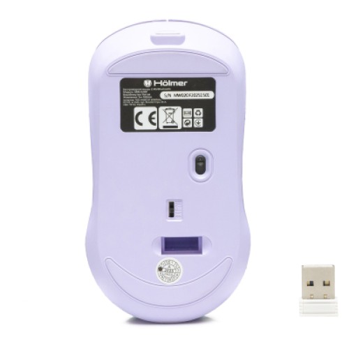 Мышка Hölmer MW-02OF Wireless/Bluetooth Purple (MW-02OF)
