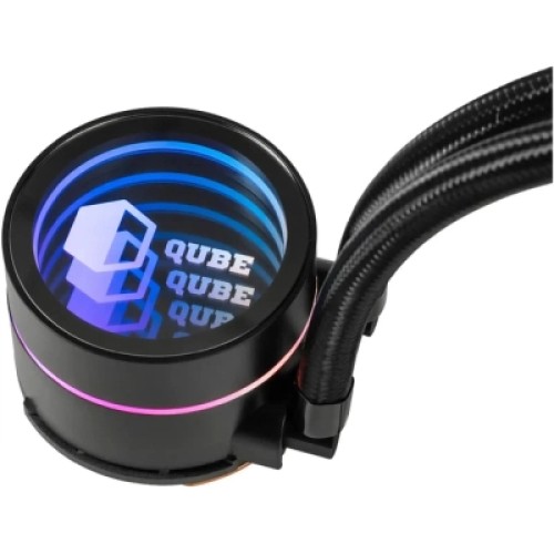 Система жидкостного охлаждения Qube ZT-240 black