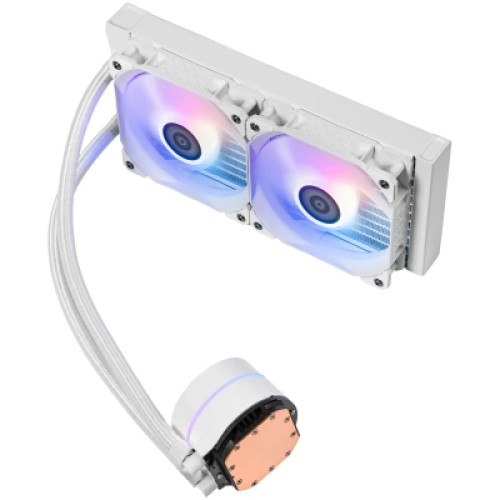 Система жидкостного охлаждения Qube ZT-240 white