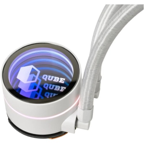 Система жидкостного охлаждения Qube ZT-240 white