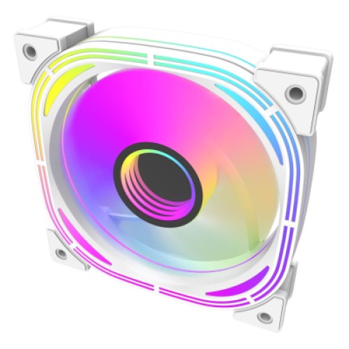 Кулер для корпуса DARKFLASH INF24 3IN1(PWM) WHITE