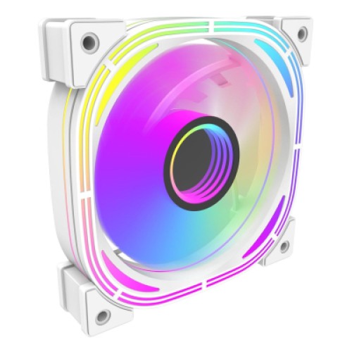 Кулер для корпуса DARKFLASH INF24 3IN1(PWM) WHITE