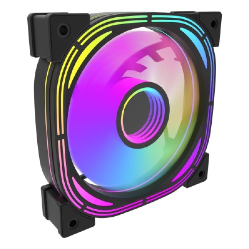 Кулер для корпуса DARKFLASH INF24 3IN1(PWM) BLACK