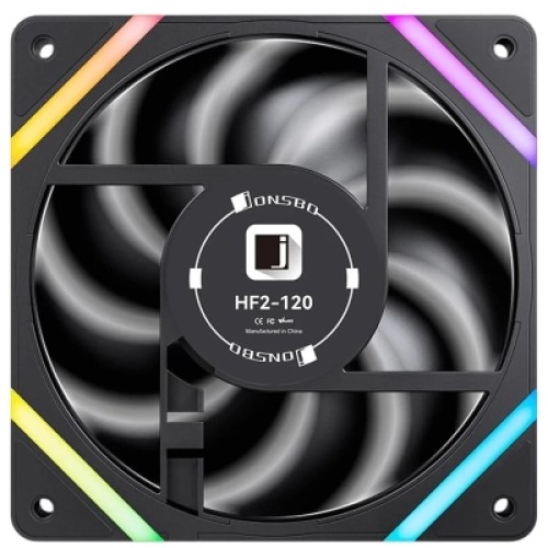 Кулер для корпуса JONSBO HF2-120BR ARGB Black