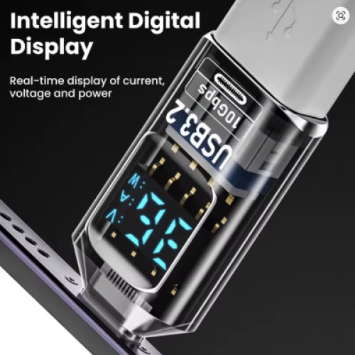 Переходник OTG USB 3.2 AF to USB-C M 10Gbps QC 36W with display XoKo (AC-322UTC)