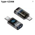 Переходник OTG USB 3.2 AF to USB-C M 10Gbps QC 36W with display XoKo (AC-322UTC)