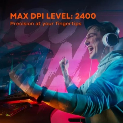 Мышка Canyon Cutlass Wireless USB Black (CND-SGMW11B)