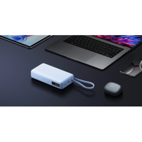 Батарея универсальная Xiaomi 20000mAh 67W Integrated Cable Ice Blue (BHR08O8GL)