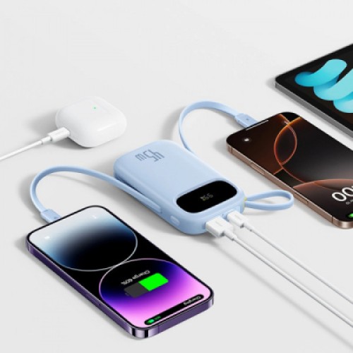 Батарея универсальная Baseus EnerFill FC31 Qpow 3 20000mAh 45W PD/3.0 QC/4.0 Blue (E0028D03)