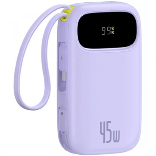 Батарея универсальная Baseus EnerFill FC31 Qpow 3 20000mAh 45W PD/3.0 QC/4.0 Purple (E0028D02)
