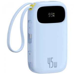Батарея универсальная Baseus Qpow 3 20000mAh 45W PD/3.0 QC/4.0 Galaxy Blue (P10082105313-00)