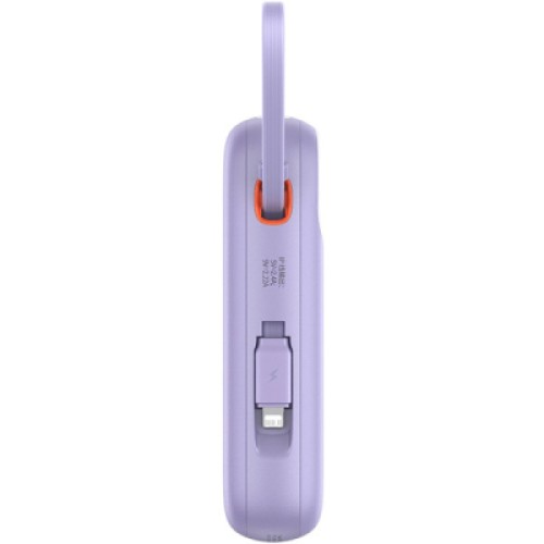 Батарея универсальная Baseus Qpow2 20000mAh 22.5W PD, QC/3.0, Purple (P10055002513-00)